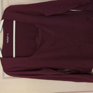 NWOT Abercrombie & Fitch Double Lined Corset Compression XL Berry Bodysuit